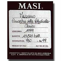 Masi Mazzano Amarone 1999